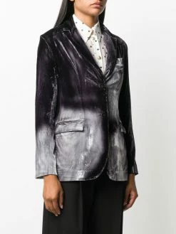 Avant Toi blazer à effet délavé