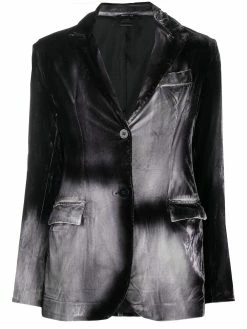 Avant Toi blazer à effet délavé