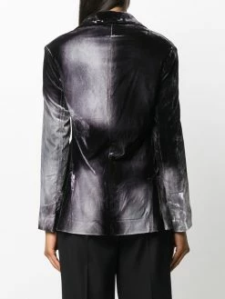 Avant Toi blazer à effet délavé