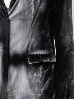 Avant Toi blazer à effet délavé