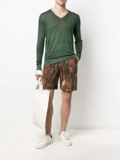 Avant Toi pull à effet marbré