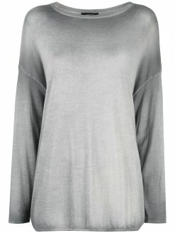 Avant Toi pull à effet d'épaules descendues