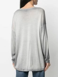 Avant Toi pull à effet d'épaules descendues