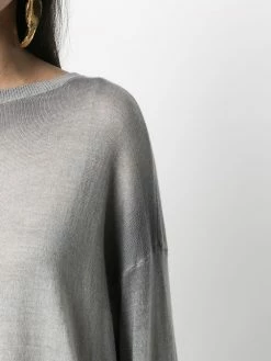 Avant Toi pull à effet d'épaules descendues