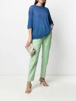 Avant Toi pull à effet d'épaules descendues