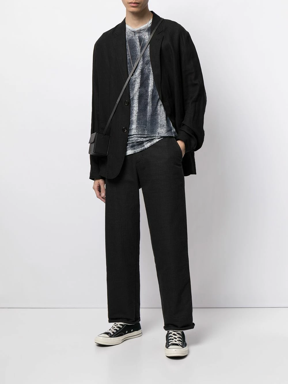 Avant Toi T shirt à effet texturé Discount En Ligne t-shirts & débardeurs homme 2 Avant Toi t-shirt à effet texturé