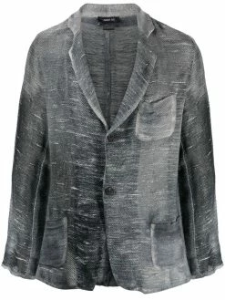 Avant Toi blazer à effet délavé