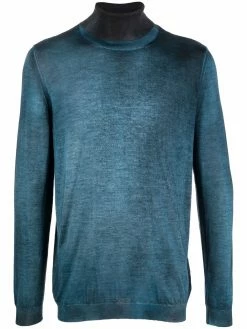 Avant Toi pull en maille nervurée à col roulé