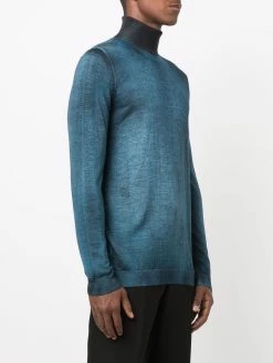 Avant Toi pull en maille nervurée à col roulé