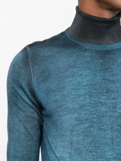 Avant Toi pull en maille nervurée à col roulé