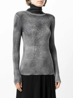 Avant Toi pull en cachemire mélangé à effet délavé