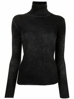 Avant Toi pull à effet usé