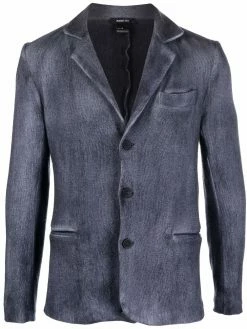 Avant Toi blazer à effet délavé