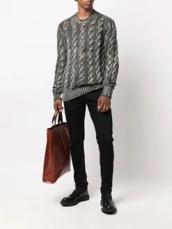 Avant Toi pull en maille torsadée