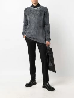 Avant Toi pull à imprimé marbre