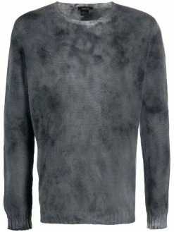 Avant Toi pull à imprimé marbre