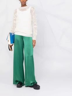 Avant Toi pull en maille ajourée à col rond