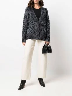 Avant Toi cardigan à motif abstrait