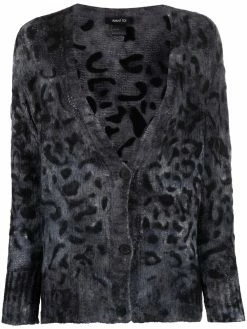 Avant Toi cardigan à motif abstrait