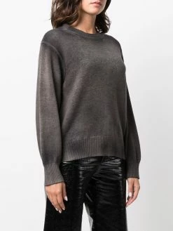 Avant Toi pull à effet délavé