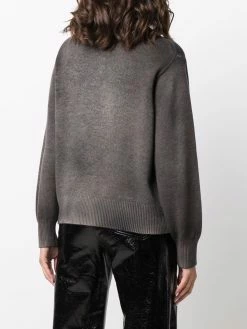 Avant Toi pull à effet délavé