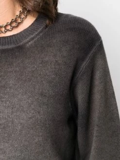 Avant Toi pull à effet délavé