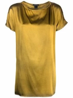 Avant Toi blouse drapée à manches courtes