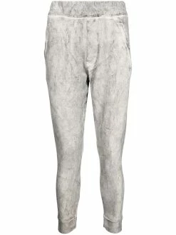 Avant Toi pantalon de jogging à effet usé