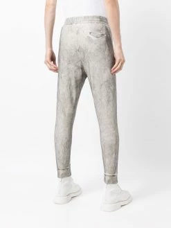 Avant Toi pantalon de jogging à effet usé