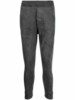 Avant Toi pantalon de jogging à effet usé