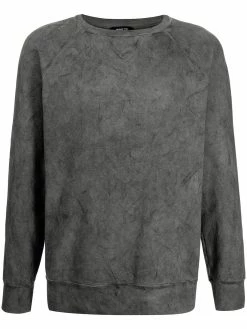 Avant Toi sweat à effet usé