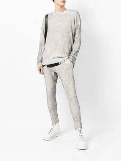 Avant Toi sweat à effet usé