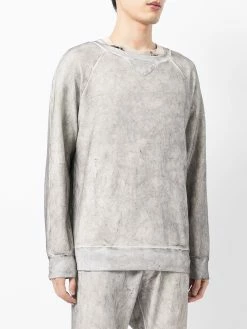 Avant Toi sweat à effet usé