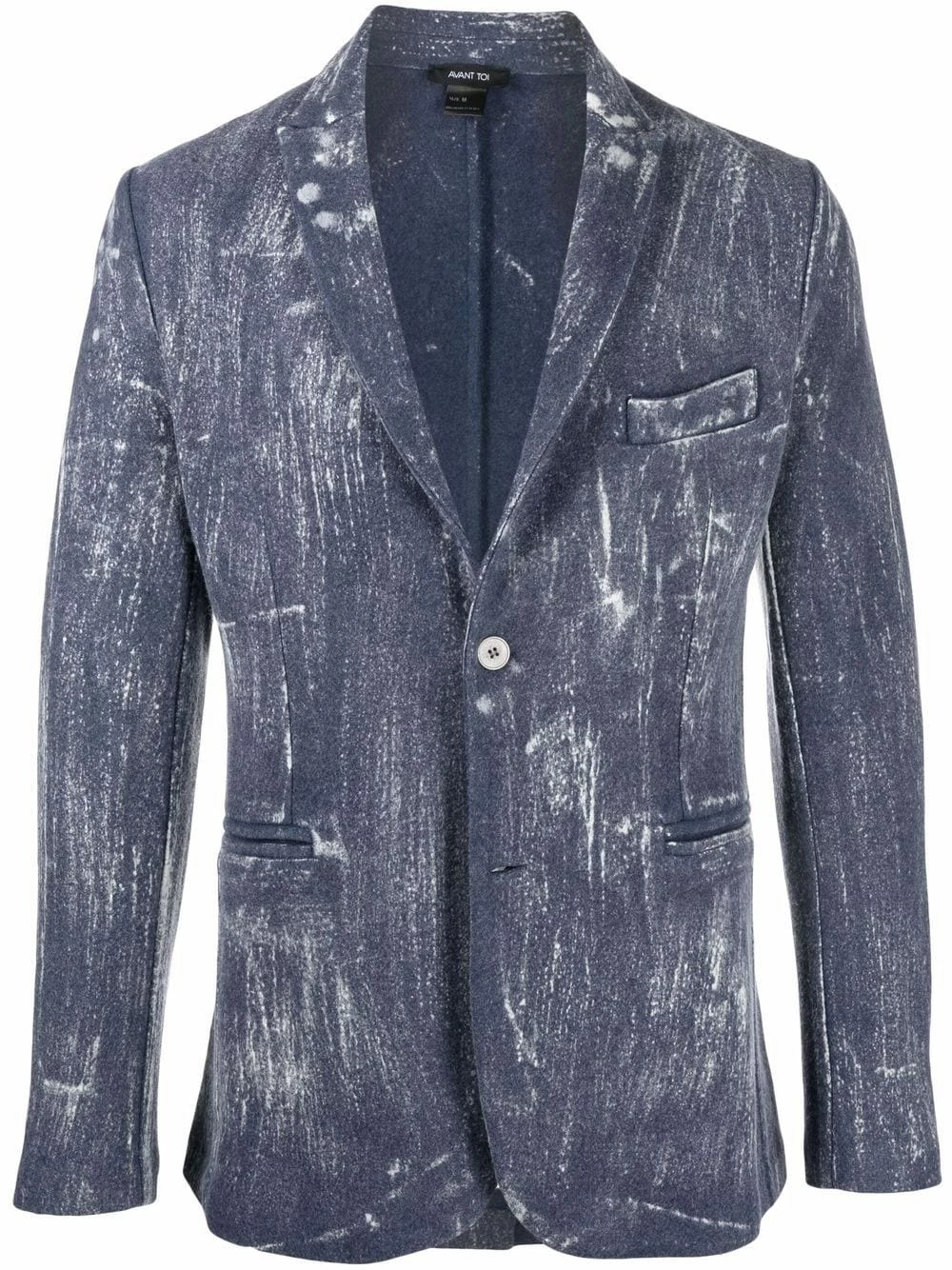 Prix Accessible Avant Toi Blazer à imprimé tie dye blazers homme 1 Avant Toi blazer à imprimé tie-dye