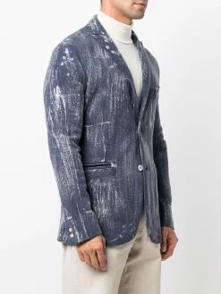 Prix Accessible Avant Toi Blazer à imprimé tie dye blazers homme 7 Avant Toi blazer à imprimé tie-dye