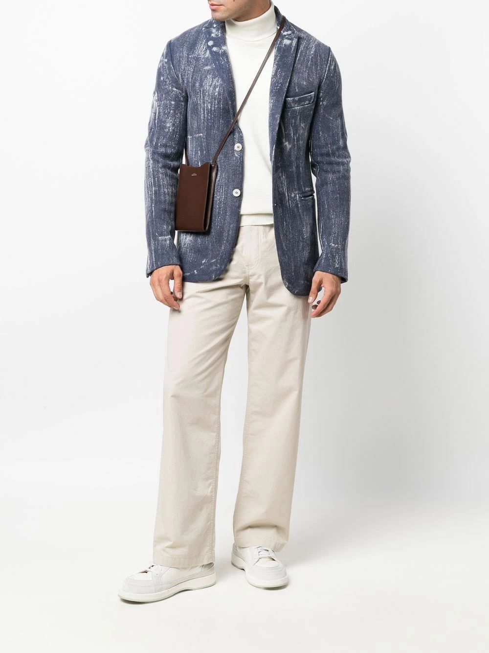 Prix Accessible Avant Toi Blazer à imprimé tie dye blazers homme 2 Avant Toi blazer à imprimé tie-dye