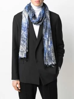 Avant Toi écharpe à imprimé tie dye